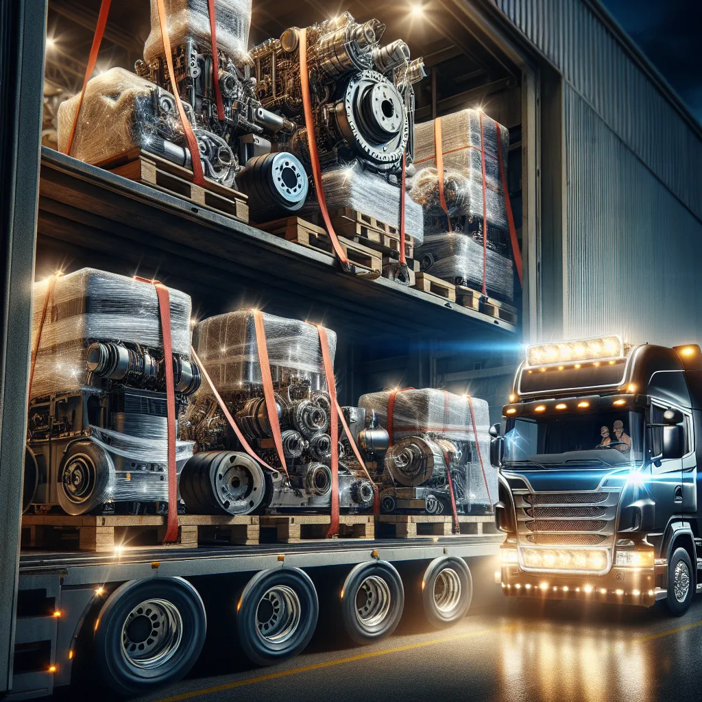 Bezpieczny transport maszyn przemysłowych – klucz do efektywnej relokacji